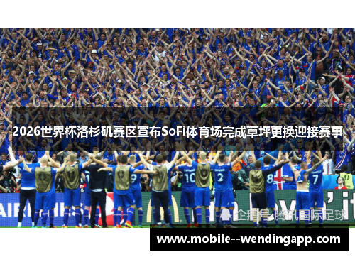 2026世界杯洛杉矶赛区宣布SoFi体育场完成草坪更换迎接赛事